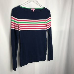 Lilly Pulitzer Striped Maria Boat neck Sweater 435